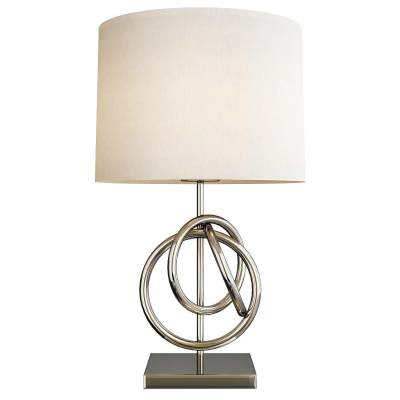 现代轻奢金属圆台灯